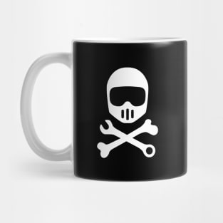 Motorcycle Pirate Helmet Mug